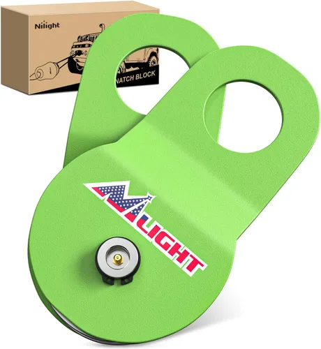 Miniatura 20 de Nilight Receptor de enganche de grillete de 2 pulgadas, 45000 libras, resistencia a la rotura, grillete de anillo en D de 3/4 pulgadas con pasador