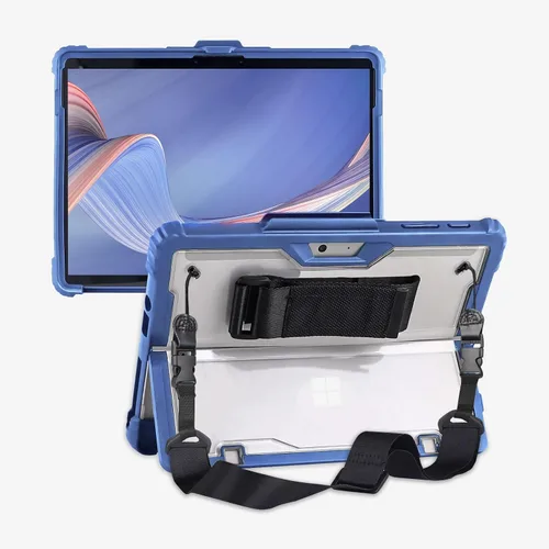 AOAO Funda para Microsoft Surface Go 4/Surface Go 3/Surface Go 2/Surface Go con correa para el hombro, correa de mano, soporte para lápiz stylus,