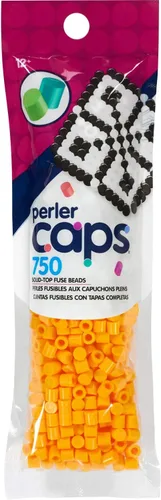 Miniatura 13 de Perler 80-16107 Solid-Top Cap Perler Beads, Bronceado, 750 piezas