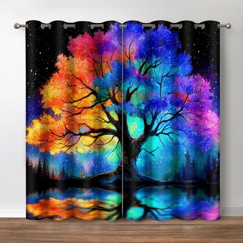 Miniatura 12 de Jekeno Cortinas blancas y negras para ventana, diseño moderno de ladrillo abstracto en 3D, cubos futuristas, geométricos, cuadros, bolsillo