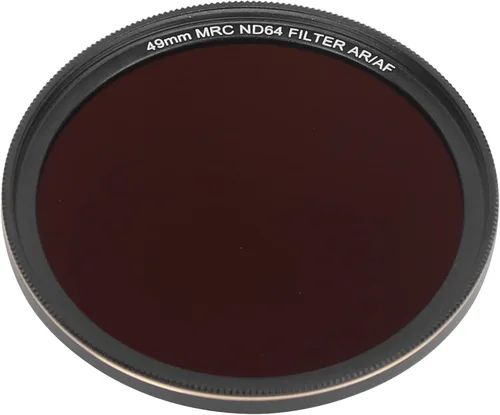 Filtro de lente de atenuación ND MRC ND64 con revestimiento multicapa para SLR sin espejo de densidad neutra Kit de filtro de fotografía Filtros