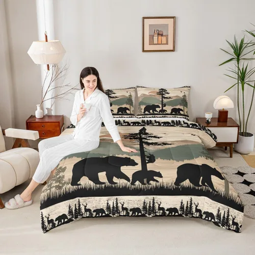 Miniatura 11 de Music Lovers - Juego de edredón para niños, tamaño individual, juego de ropa de cama de ritmo de notas musicales, decoración de habitación de niños