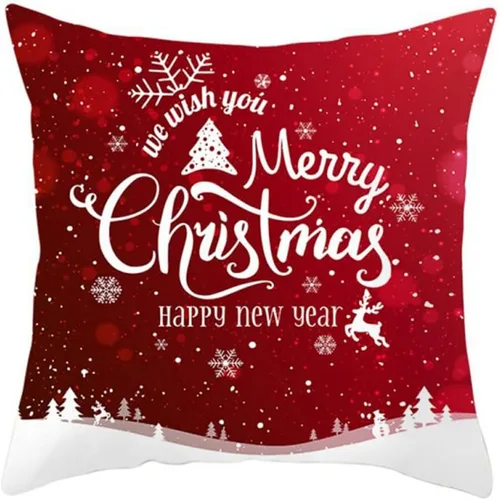 Miniatura 8 de Ochine Fundas de almohada de Navidad – Funda de cojín de árbol de Navidad para decoración del hogar