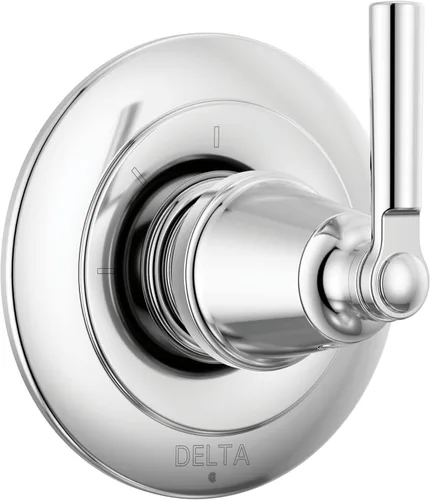 Miniatura 4 de Delta Faucet Saylor T11835-BL - Kit de moldura desviadora de mango de ducha de 3 ajustes, kit de moldura de válvula desviadora, color negro mate