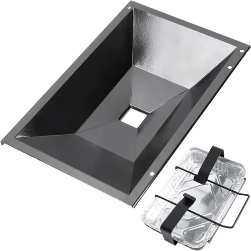 Miniatura 8 de QuliMetal 93305 Bandeja de Captura con Paquete de 20 Bandejas de Goteo 6415 para Weber Genesis II 3 Quemadores y Spirit 2/3 Quemadores, Genesis