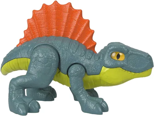 Imaginext Figura de inicio de Baby Dinosaur Story ~ Dimetrodon ~ Inspirada en Jurassic World Dominion ~ Aproximadamente 3 pulgadas de largo ~ Edades