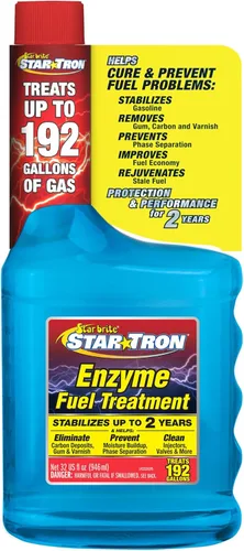STAR BRITE Star Tron tratamiento de combustible con enzimas SEF Fórmula para gasolina - 1 oz. Trata 6 galones - 32 OZ (14332)