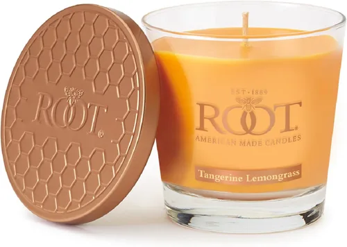 Miniatura 19 de Root Candles Velas perfumadas de cera de abeja Veriglass Premium, hechas a mano, mezcla de cera de abeja en panal, tamaño grande, vainilla francesa