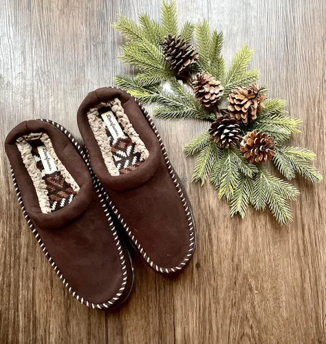 Miniatura 5 de Dearfoams Men's Thompson Cozy Memory Foam Indoor Outdoor Clog House Slipper