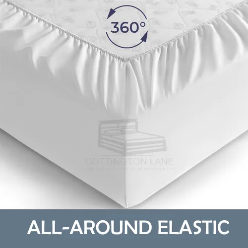 Miniatura 6 de Sábanas extra largas de tamaño individual XL para dormitorio, sábanas de microfibra súper suave, ropa de cama de lujo de hotel, sábanas de Blanco