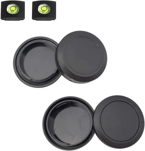 ULBTER Tapa de cuerpo y tapa trasera de lente para Canon EOS R100 R50 R50V R6 Mark III/II/I EOS R5 II/I EOS R EOS RP EOS R3 EOS R7 R8 EOS R10 Más