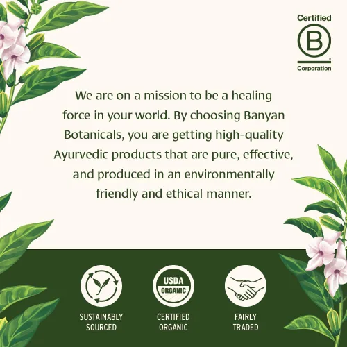 Miniatura 5 de Banyan Botanicals Aceite de ricino orgánico – Aceite de ricino puro y refinado – para el cuidado de la cara y la piel, cuidado del cabello y belleza