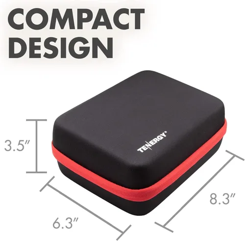 Miniatura 6 de Tenergy Estuche Organizador de Almacenamiento de Baterías con Probador de Baterías, Contiene 60 Baterías AA AAA C D 9V (Baterías no Incluidas)