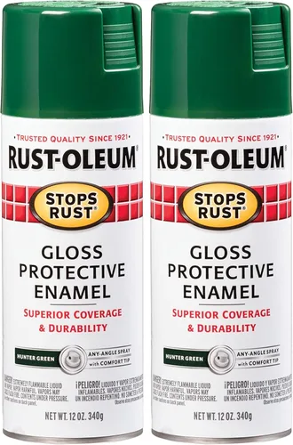 Miniatura 82 de Rust-Oleum 285092 - Pintura en aerosol para prevención del óxido, 12 onzas, transparente satinado Satinado claro