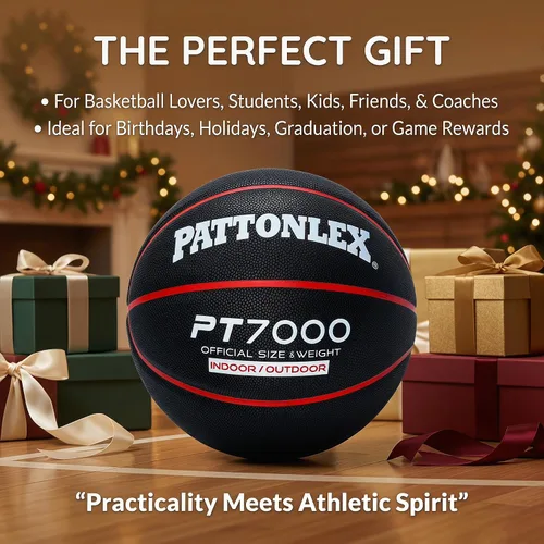 Miniatura 7 de Basketball Ball – Official Size– Composite Leather Indoor/Outdoor Basketball for Men, Women & Girls, with Pump