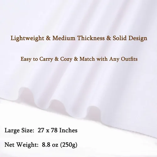 Miniatura 3 de vimate Pashmina Scarf and Shawl - Soft Women Pashminas Wrap for Wedding Evening Party (20 Colors)