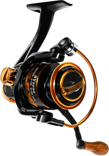 Carretes de pesca giratorios Summer y Centron, carrete de 12 + 1 BB liviano y ultra suave para pesca en hielo/verano 3000/1000 de QINGLER