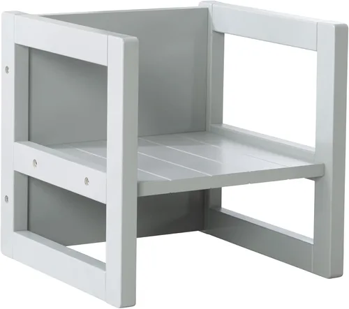 Miniatura 2 de Roba -Kids Country-Farmhouse: Silla infantil gris para niños