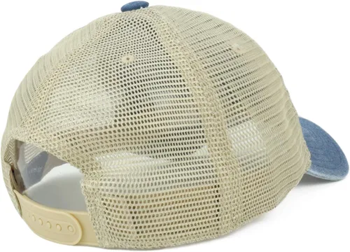 Miniatura 4 de Armycrew Gorra de malla de camionero lavada con logotipo de la NASA de gran tamaño XXL