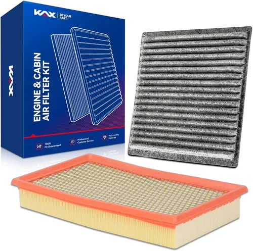 Miniatura 16 de KAX Kit de filtro de aire de motor y cabina, repuesto para Nissan Altima 2002-2006, Sentra 2000-2006, Murano 03-07, Maxima 2004-2008; INFINITI G35
