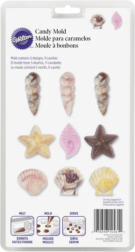 Miniatura 2 de Wilton Molde de caramelo y piruleta de concha marina