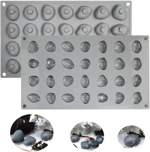 Miniatura 22 de mostsom Molde de silicona geométrico cuadrado para magdalenas, moldes de silicona antiadherentes para hornear pasteles de muffin, magdalenas