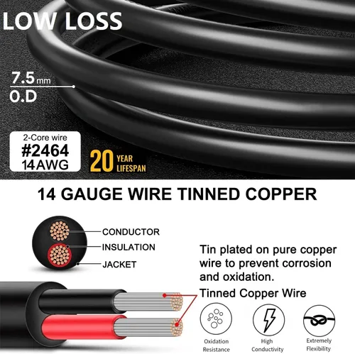 Miniatura 4 de Cable de extensión de 30 pies DC8mm 14AWG cable de extensión solar para Jackery/Anker/BLUETTI/EBL/GRECEL/Westinghouse y muchos otros generador solar