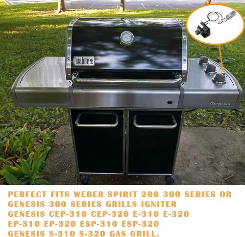 Miniatura 6 de SafBbcue 91360 Kit de encendido para Weber Grill 1819-51 1836-32 Reemplazo de encendedor de parrilla compatible con Weber Spirit E210 E215 E310