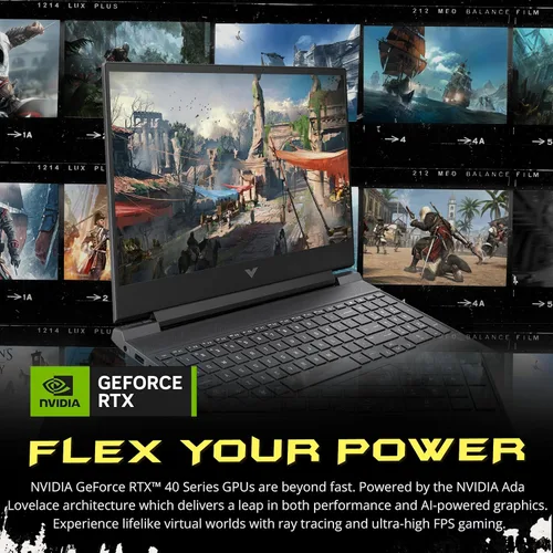Miniatura 5 de HP Victus - Laptop para juegos FHD de 15.6 pulgadas y 144 Hz, Intel i5-13420H, 16 GB de RAM, SSD PCIe de 1 TB, NVIDIA GeForce RTX 4050, teclado