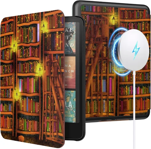Miniatura 23 de MoKo Funda para Kindle Paperwhite de 12ª generación 2024 de 7 pulgadas y Kindle Colorsoft Signature Edition 2024, ligera funda protectora