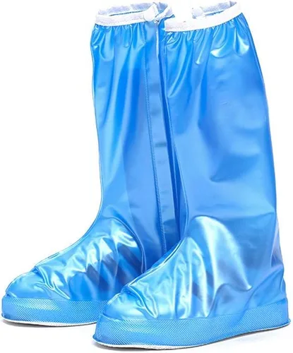 Miniatura 11 de Funda impermeable para botas, repetible y duradera, anti-esquí, protector de pierna de 17 pulgadas, protector de pierna de alta portátil, transporte