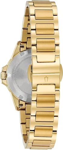 Miniatura 3 de Bulova Ladies' Marine Star 'Series L' 3-Hand Day Date Quartz Diamond Watch, Sapphire Crystal, 100M Water Resistant, Mother-of-Pearl Dial, 34mm