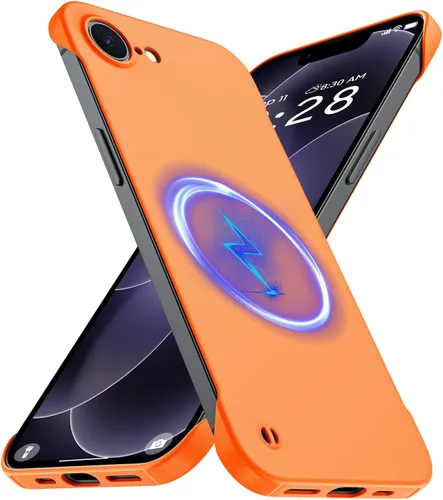 Miniatura 12 de GRECAZO Funda magnética delgada para iPhone 15 Plus de 6.7 pulgadas (2023), ultrafina, ligera, duradera, sin marco, mate, rígida, MagSafe con anillo