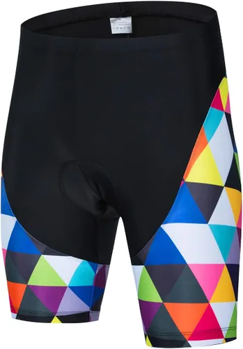 Miniatura 44 de Weimostar Hombre Ciclismo Jersey Manga Corta Bicicleta Ropa Multicolor Diamante