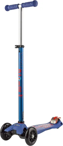 Micro Kickboard | Maxi Scooter para edades de 5 a 12 años | Niños de hasta 110 libras | Diseño de 3 ruedas inclinadas para dirigir | Barra en T