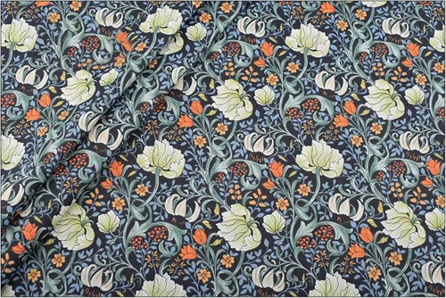 Miniatura 4 de 8 paquetes de tela floral para cuartos, tela precortada para costura, 18 x 22 pulgadas