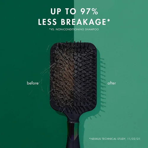 Miniatura 4 de Nexxus Champú, acondicionador y spray sin enjuague para el cuidado irrompible, paquete de 3 para cabello fino y fino con queratina, colágeno, biotina