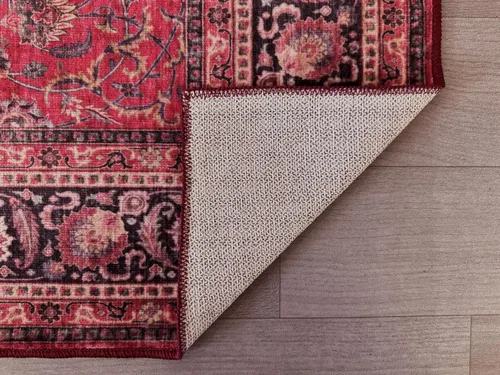 Miniatura 89 de GLN Rugs Traditional Collection - Alfombra de felpilla lavable a máquina, tradicional lavable, antideslizante, alfombra de felpilla de pelo corto