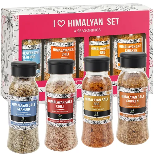 Miniatura 14 de Soeos 4-in-1 Spice Set (Pack of 3), 7.5 oz (200g) Garlic, Chili & Herbs Seasoning Blend – All-Purpose Cooking Spices for Everyday Meals, Marinades &