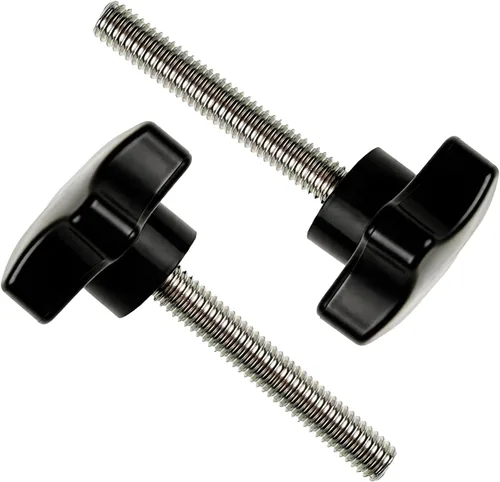 Miniatura 10 de Paquete de 2 tornillos de ajuste de rosca M8 x 0.787 in (5/16" x 13/16")