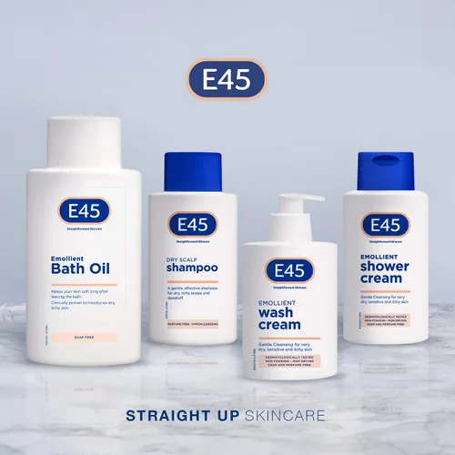 Miniatura 7 de E45 Champú dermatológico para cuero cabelludo seco de 6.8 fl oz