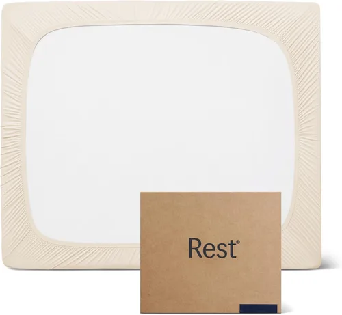 Miniatura 15 de REST® Evercool®+ Sábana bajera ajustable, tamaño King, azul claro, 15 pulgadas de profundidad (hasta 18 pulgadas), ropa de cama transpirable