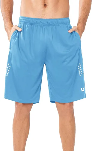 Miniatura 5 de NORTHYARD Pantalones cortos deportivos de baloncesto para hombre, de 10 pulgadas, para entrenamiento, gimnasio, de secado rápido, pantalones cortos
