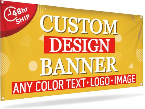 Pancartas y letreros personalizados personalizados con foto o texto, pancarta personalizada para exteriores, fiestas, negocios, cumpleaños,