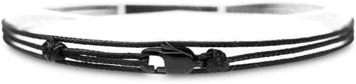 Miniatura 26 de Made by Nami Surfer Anklet with Snap Hook Clasp Waterproof & Adjustable Thin String Ankle Bracelets for Women and Men Handmade Jewelry for Beach and