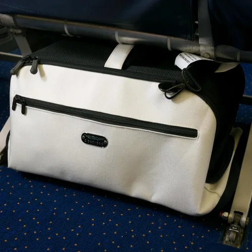Miniatura 5 de Sleepypod Portador de mascotas para cabina de avión, talla única , Glaciar plata