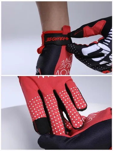 Miniatura 4 de Guantes de motocicleta para pantalla táctil, guantes ligeros para deportes de motor, guantes para motocicleta, ciclismo, tácticos, airsoft