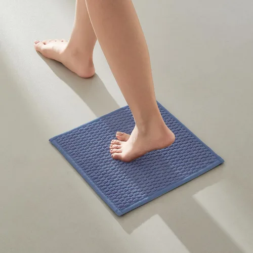 Miniatura 76 de TYUU Alfombras de Baño Antideslizantes Lavables, Tapete de Baño Súper Absorbente Delgado de Pila Baja para Secar Rápido, Alfombra de Baño Pequeña