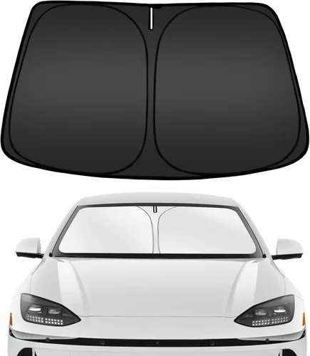 Miniatura 94 de ARISMOTOR - Parasol plegable para parabrisas para Honda Civic 11.ª generación 2022-2025 2026, protector de visera de sol personalizado para ventana