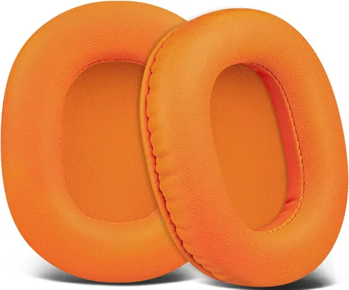 Miniatura 9 de SOULWIT Almohadillas de repuesto para auriculares de monitor Audio Technica ATH M50X M50XBT M50RD M40X M30X M20X MSR7 SX1, almohadillas con piel